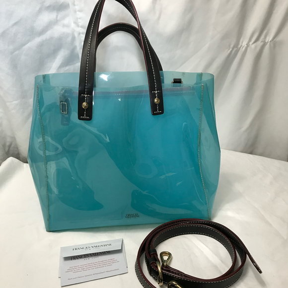 Frances Valentine New York Small Henry Tote EUC - Picture 2 of 9